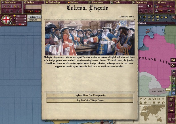 Colonial Dispute