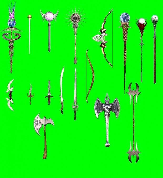 New Weapon Samples