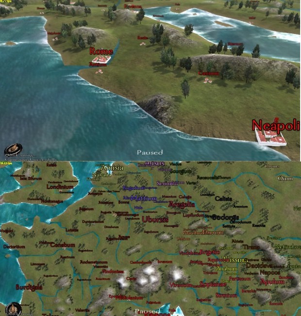 Preview: New Campaign Map, Icons & Locations (wip)