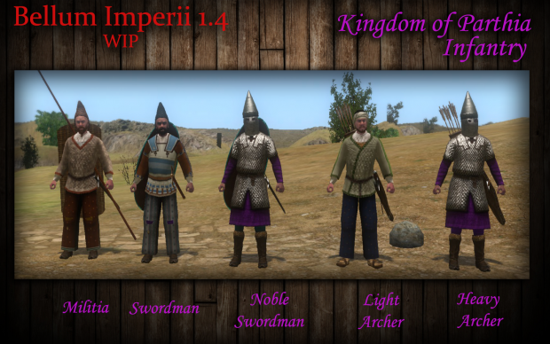 Preview 1.4: Parthian Infantry
