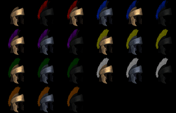 Preview 1.4: Tribune Helmet Variations