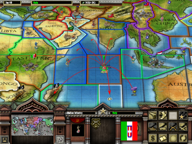 Axis & Allies RTS Total War Smack Down