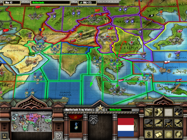 Axis & Allies RTS Total War 43 New Territories