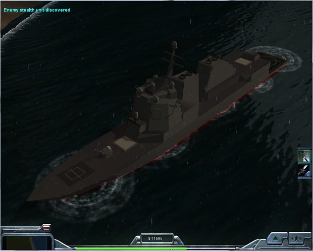 New Arleigh Burke-class destroyer Model