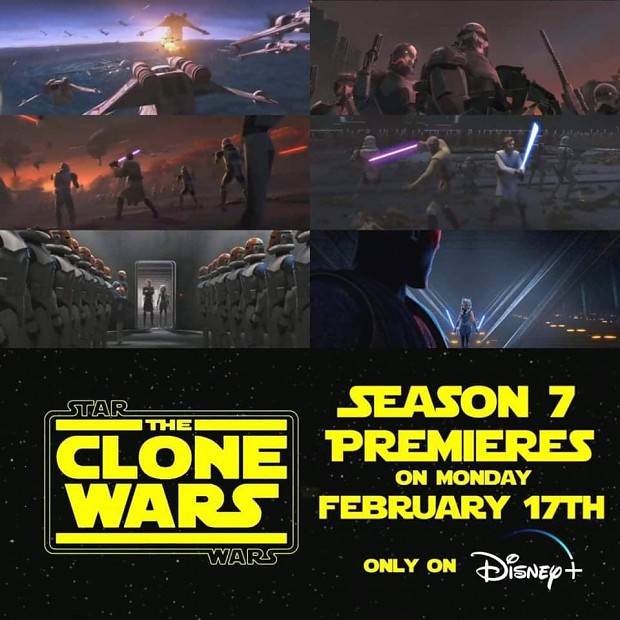 Clone Wars season 7 release date, maybe?