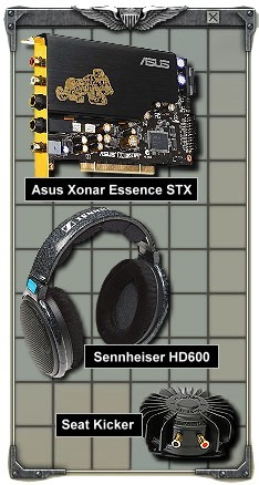 This is my Assault Squad gaming audio hardware.