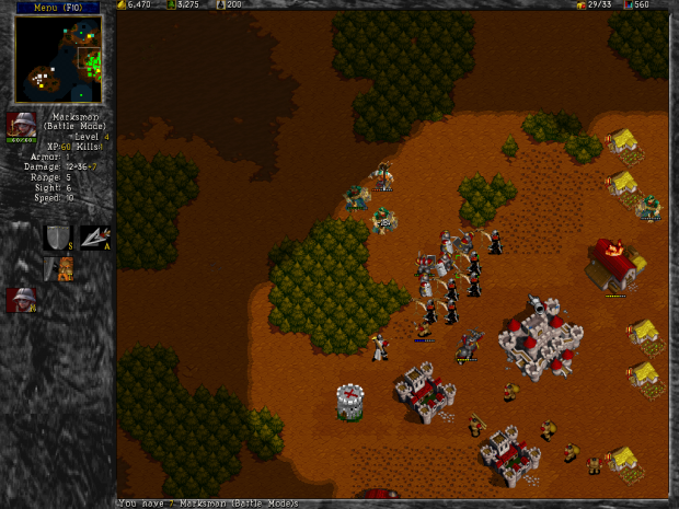 Marksmans in Battle Mode image - WarCraft II: Rise of Shadows (demo ...