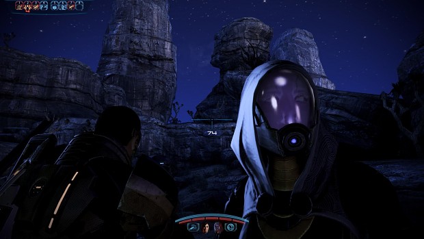 Tali face mod in action 2