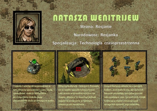 Natasza Wenitrijew - Russian spacetimetech general