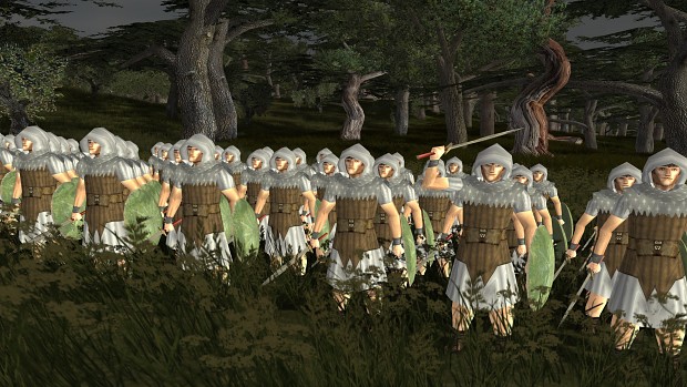 [Avari Elves] Avari Forest Warriors