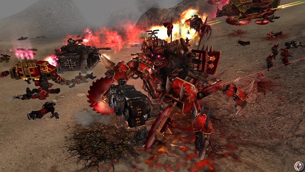 "All the units in the Dawn of war mods should be broken up!"