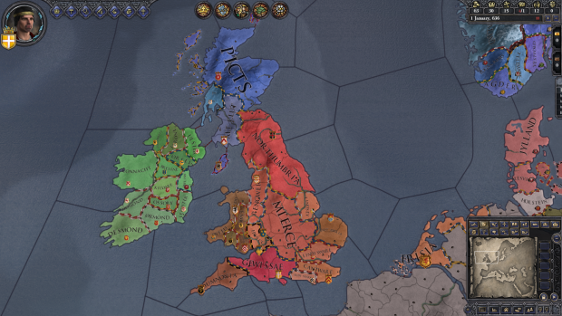 The new Titles of 636 England