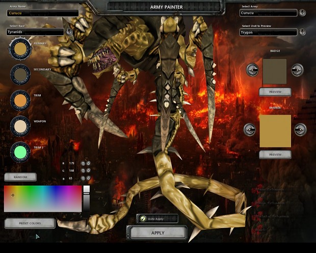 Warhammer 40,000: Epic Legions Team Colors v2.5