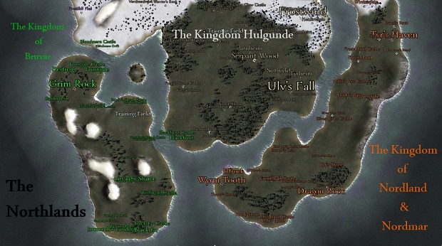 The Map of Nordland