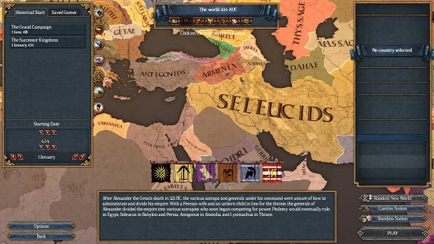 Roma Universalis vBeta 2: The Successors Preview