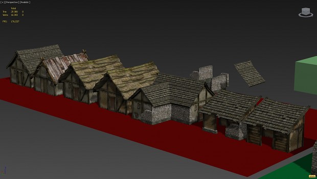 New models for saxon cities ( Work In progress )