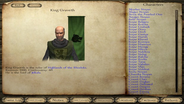 New King Graveth