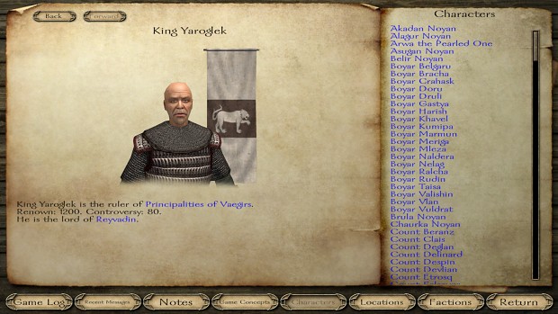 New King Yaroglek