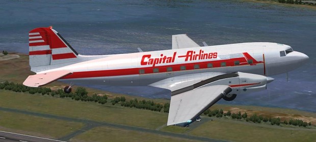 Capital Airlnes Turbo DC-3 repaint