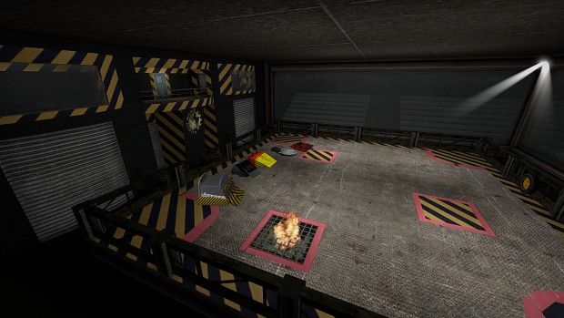robot arena in csgo. (LDR only)