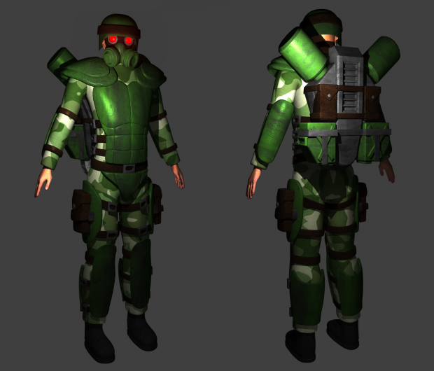 New Doom Marine / Zombie - Base Model