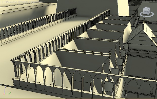 The Hallsing Mansion beta model without textures