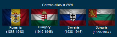 Flags of German allies in WWII