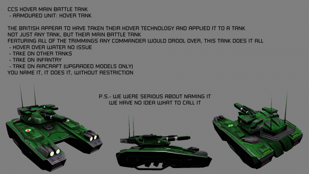 CCS Main Battle Tank