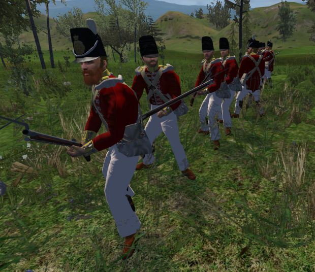 Reworked British Infantry