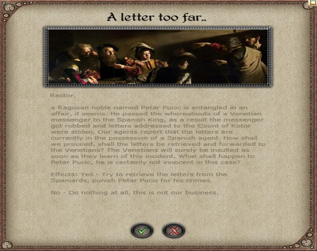 A letter too far