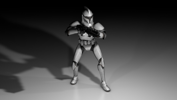 Highpoly Clonetrooper HD Textures DC15-SBlaster