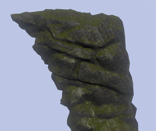 LoDR Cliff Multimaterial Test