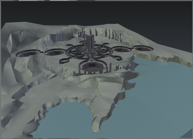 Map concepting in 3D #1