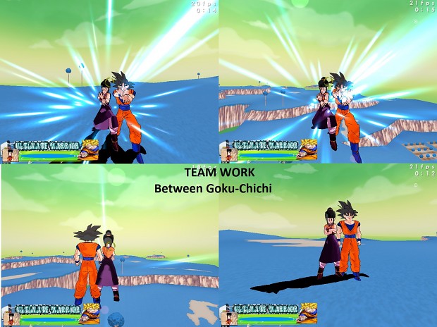 Goku-Chichi Team Work XD
