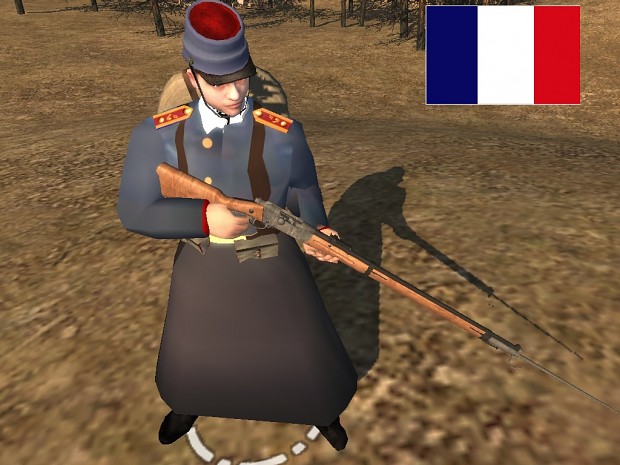 WW1 mod (00.00.02) early french units