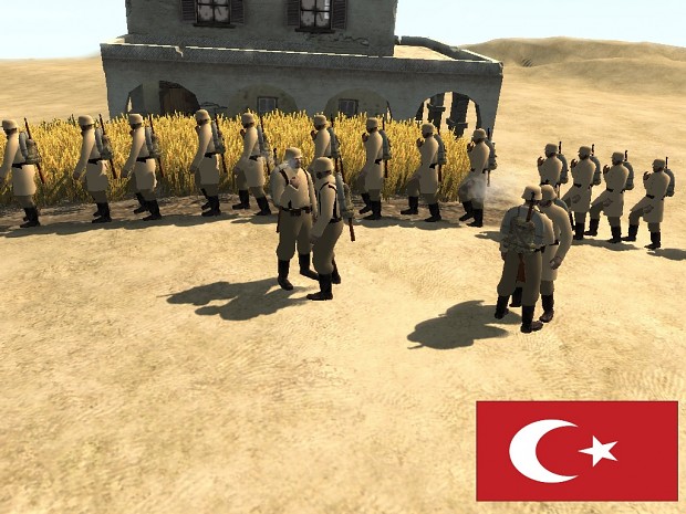 ww1 mod(00.00.02) Ottoman army marching