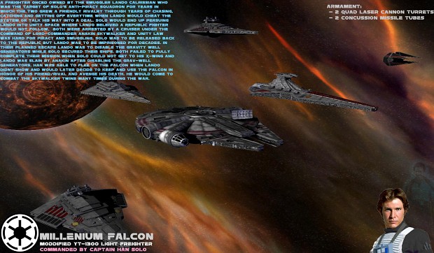 Hero of the Republic - Millenium Falcon