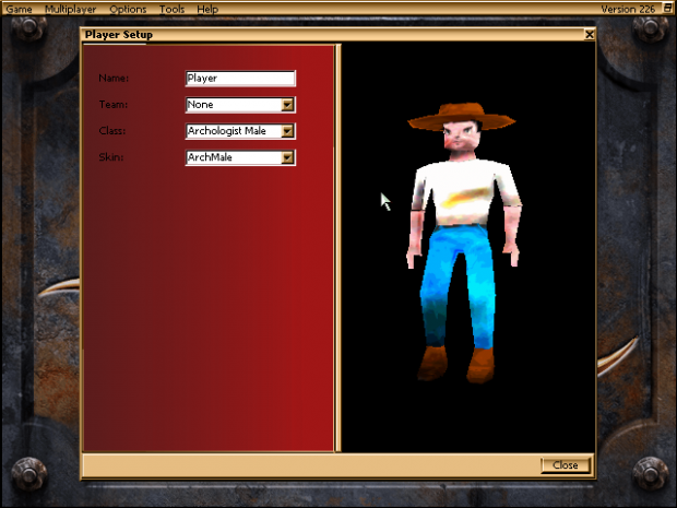 Character Model in Viewer
