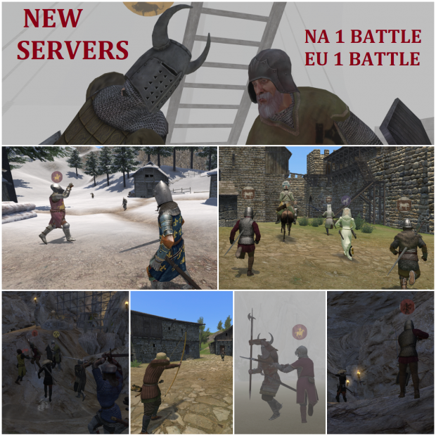 New Battle Servers Up - NA and EU