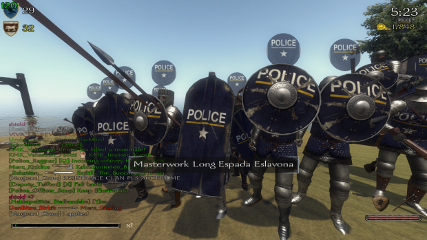 Police vs. Rioters Event