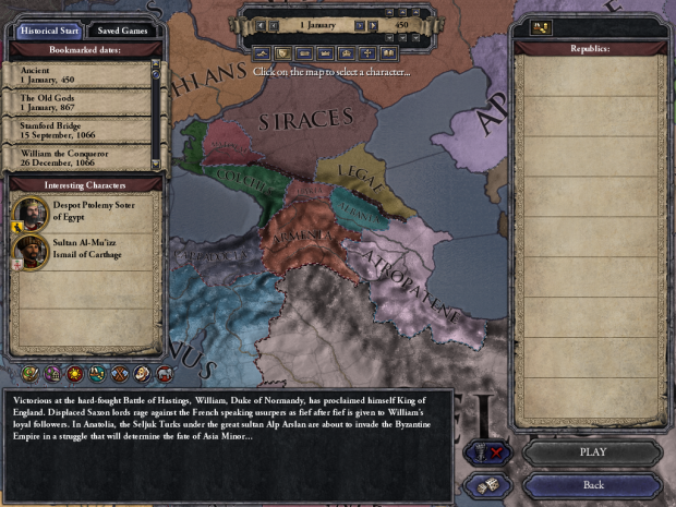 Independent realms of caucasus in 303