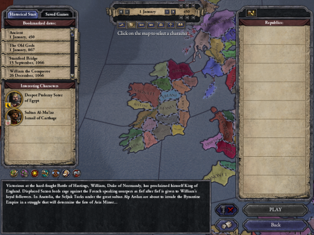 Independent realms of irland in 303