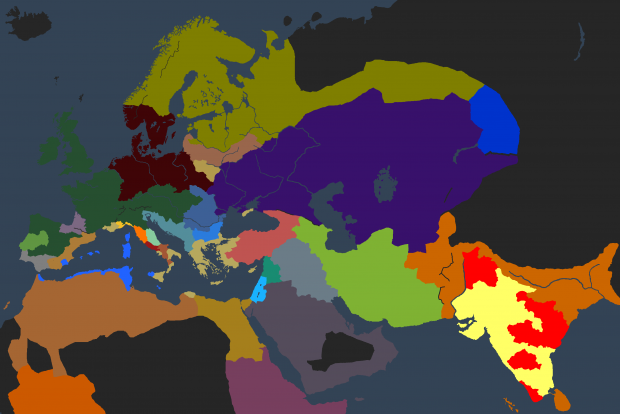 screenshot of the religion map mode (complete)