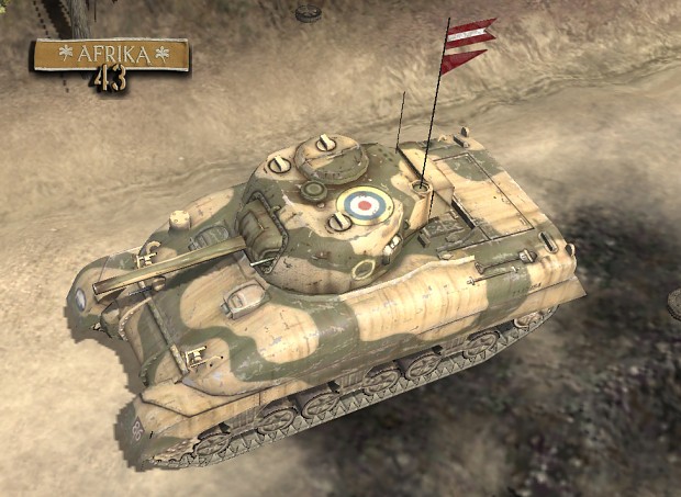 Sherman Mk II in game!