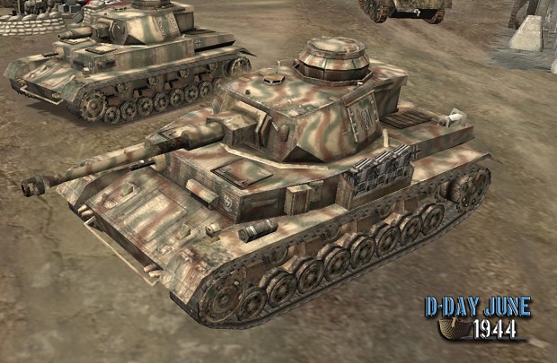 New Historical Panzer IV Normandy skin