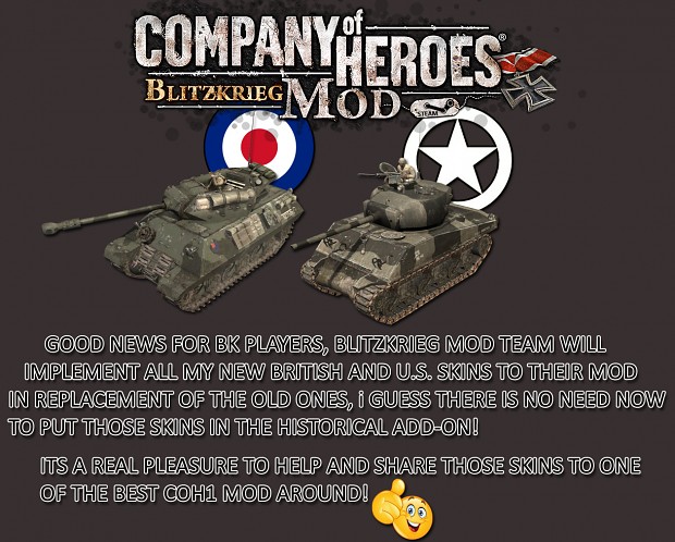 Can't refuse a Blitzkrieg Mod Team request :D