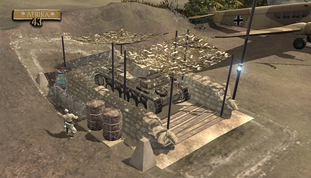 New Platoon Support Factory Building in Afrika 43 V2.4.4.