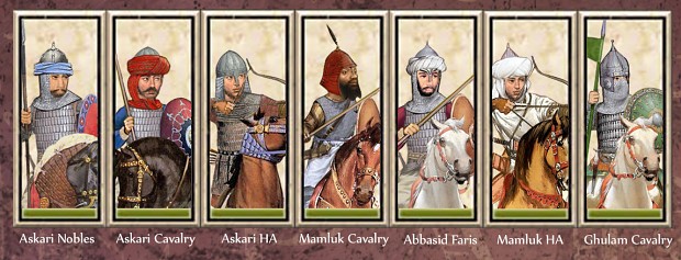 New Middle Eastern Unit Cards image - Medieval Kingdoms: Total War mod