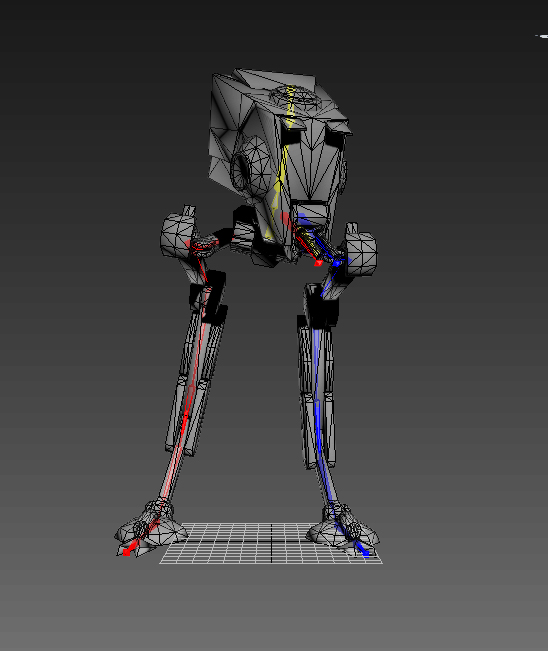 Starting on the AT-ST animation