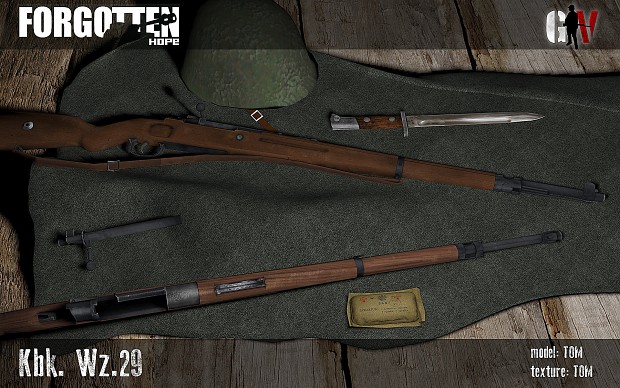 wz.29 Model + Bayonet